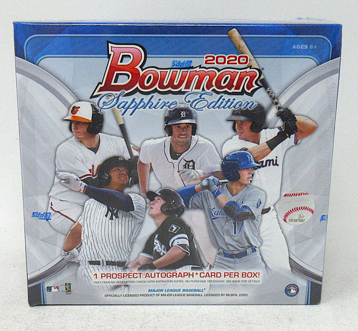 2020 Bowman Baseball Sapphire Edition Box (Online Exclusive)(8/4)