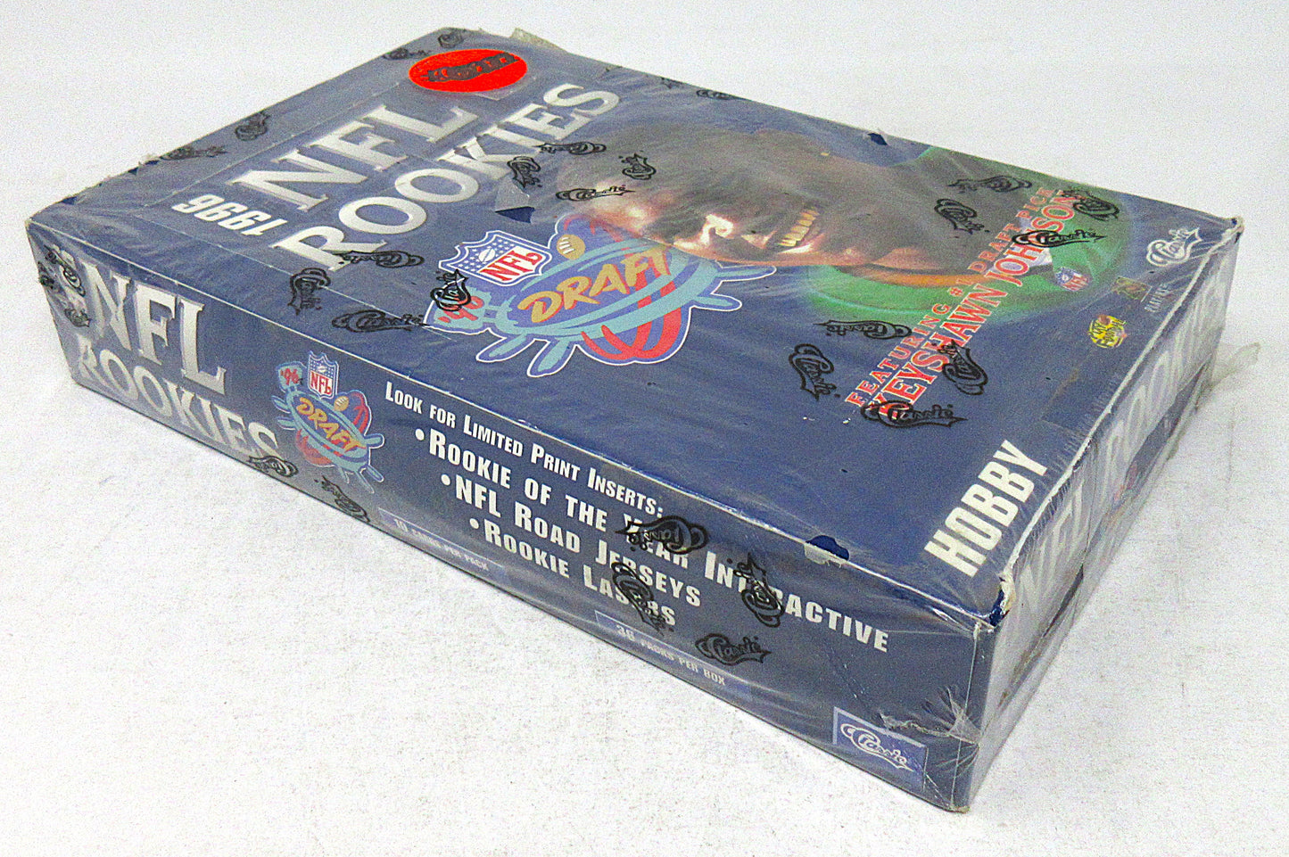 1996 Classic NFL Rookies Football Box (Hobby) (36/10) (Read)