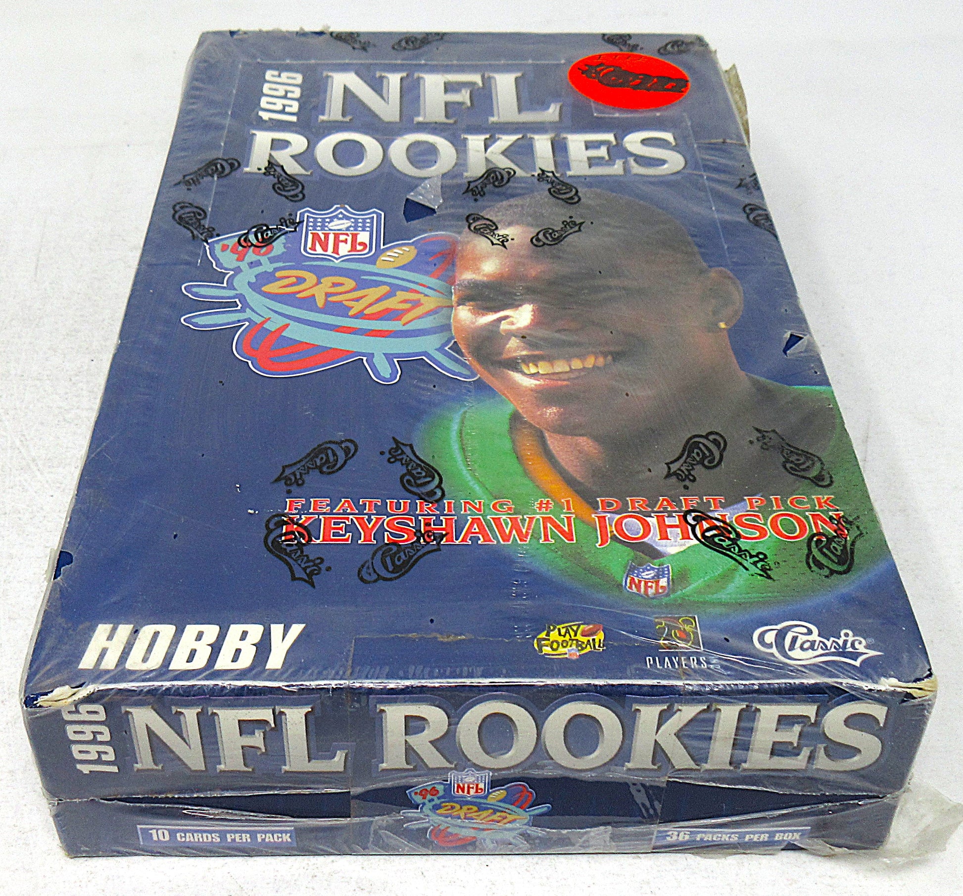 1996 Nfl Rookies 1996 Classic NFL Rookies Football Box (Hobby) (36/10) (Read) – Baseball ...