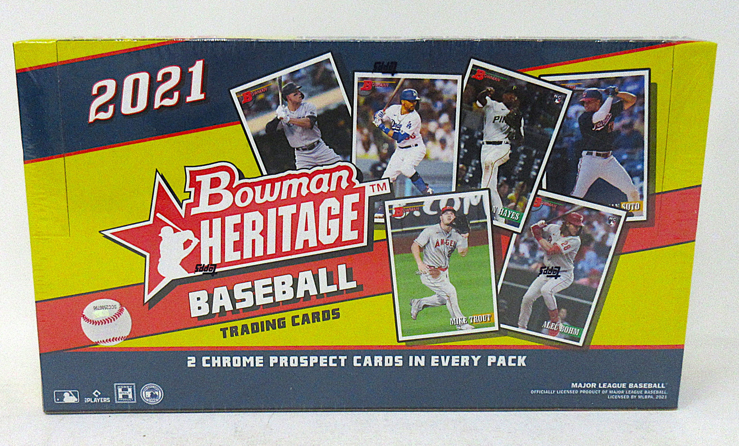 2021 Bowman Heritage Baseball Box (Hobby) (10/24)