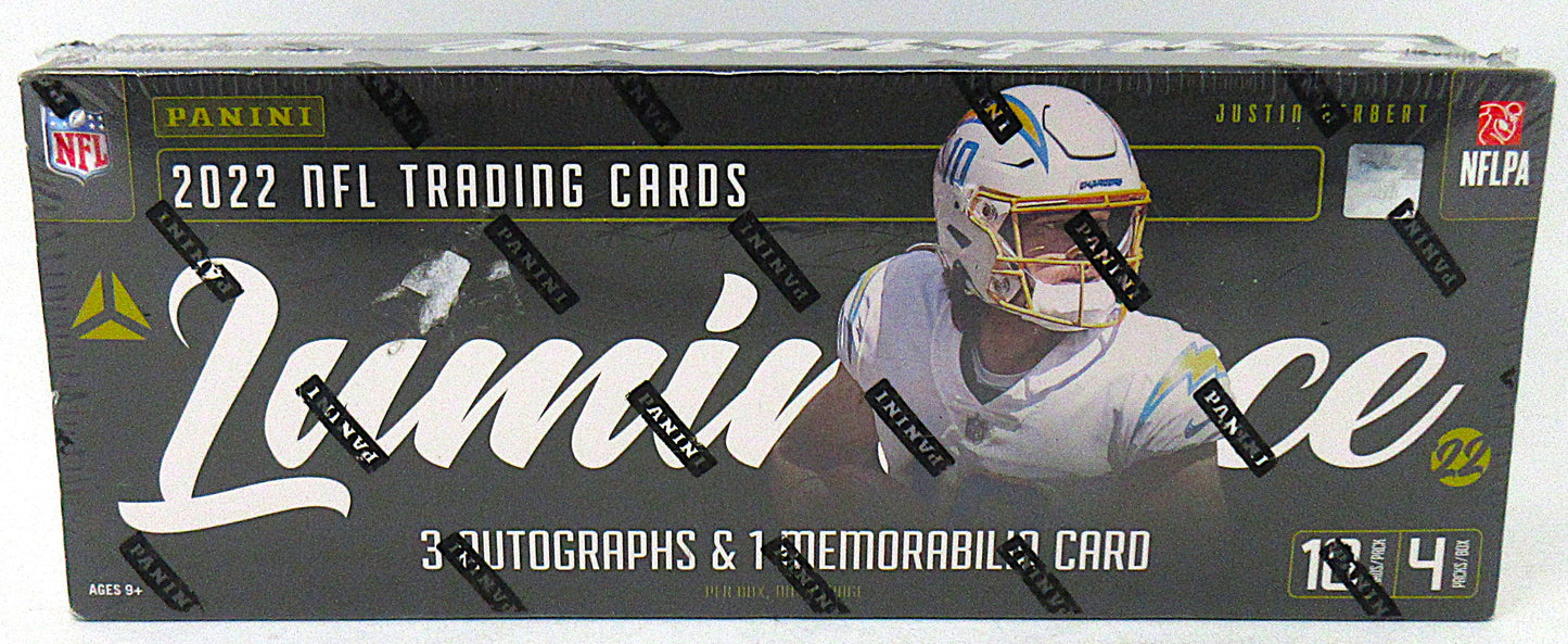 2022 Panini Luminance Football Box (Hobby) (4/10)
