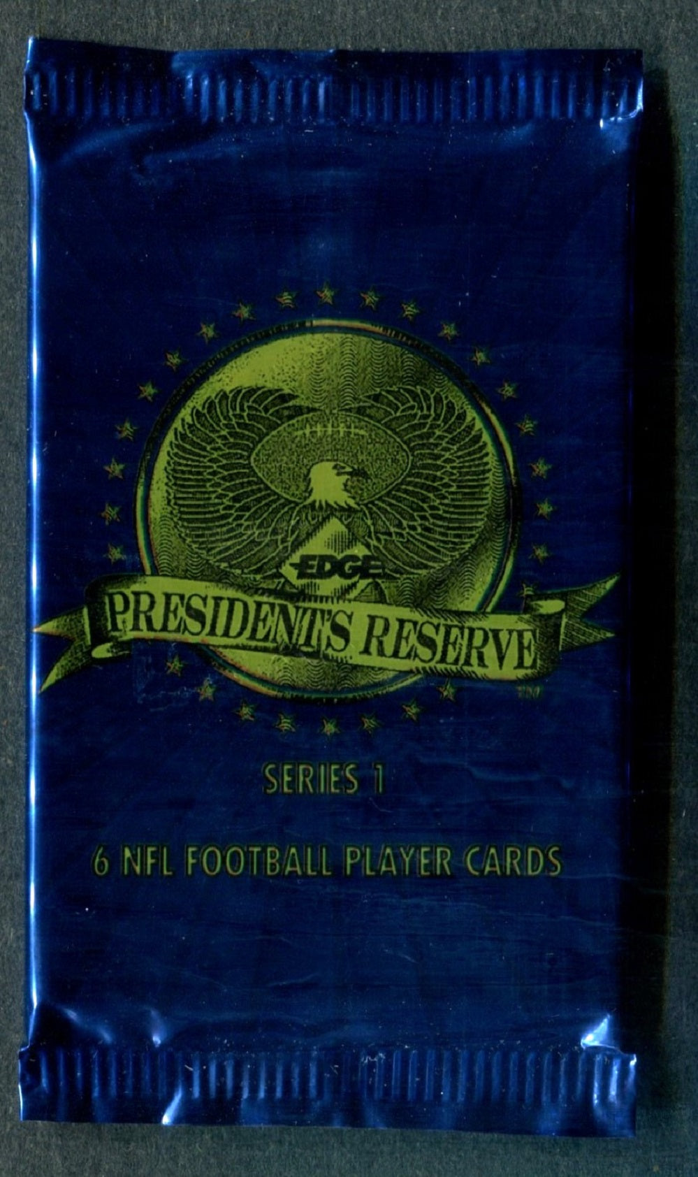1996 Collector's Edge President's Reserve Football Unopened Series 1 Pack (6)