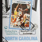 1990 Collegiate Collection North Carolina Second Edition Basketball Box (36/8) (BBCE)