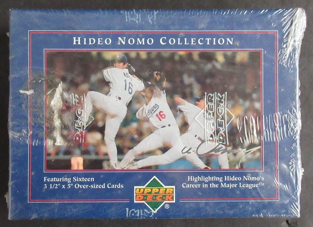 1996 Upper Deck Baseball Hideo Nomo Collection Factory Set (16)