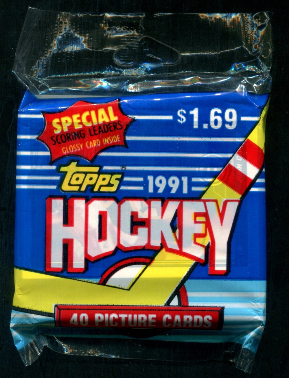 1991/92 Topps Hockey Jumbo Pack (40) (Pre-Priced)