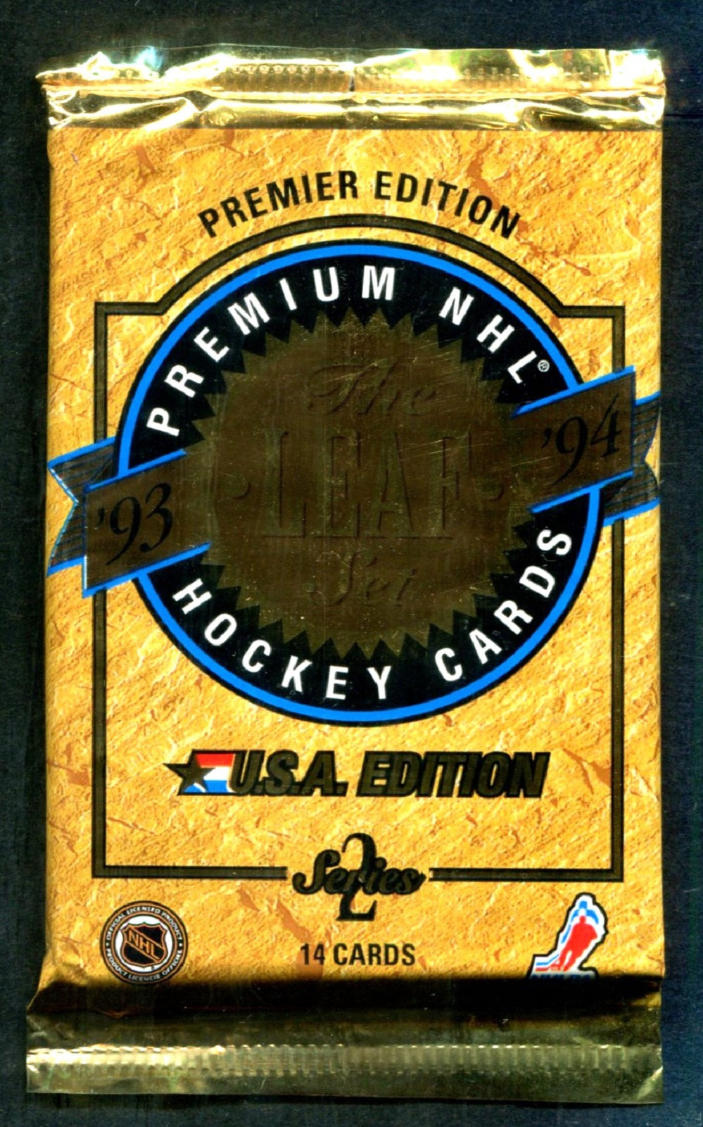 1993/94 Donruss Leaf Hockey Series 2 Pack (US) (14)