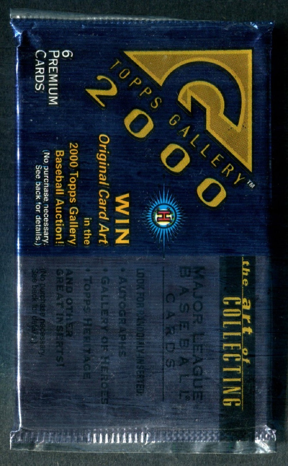 2000 Topps Gallery Baseball Unopened Pack (Hobby) (6)