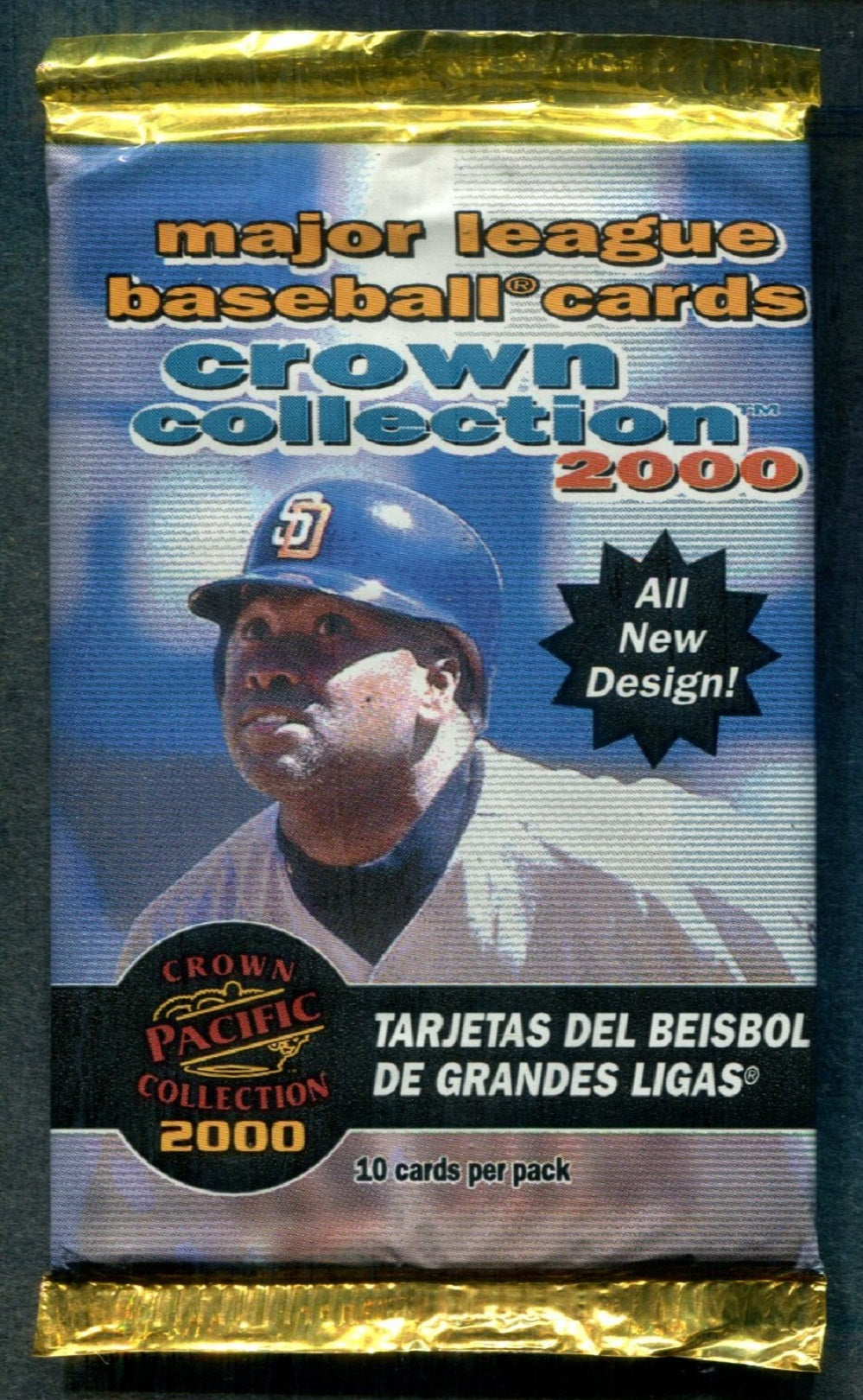 2000 Pacific Crown Collection Baseball Unopened Pack (10)