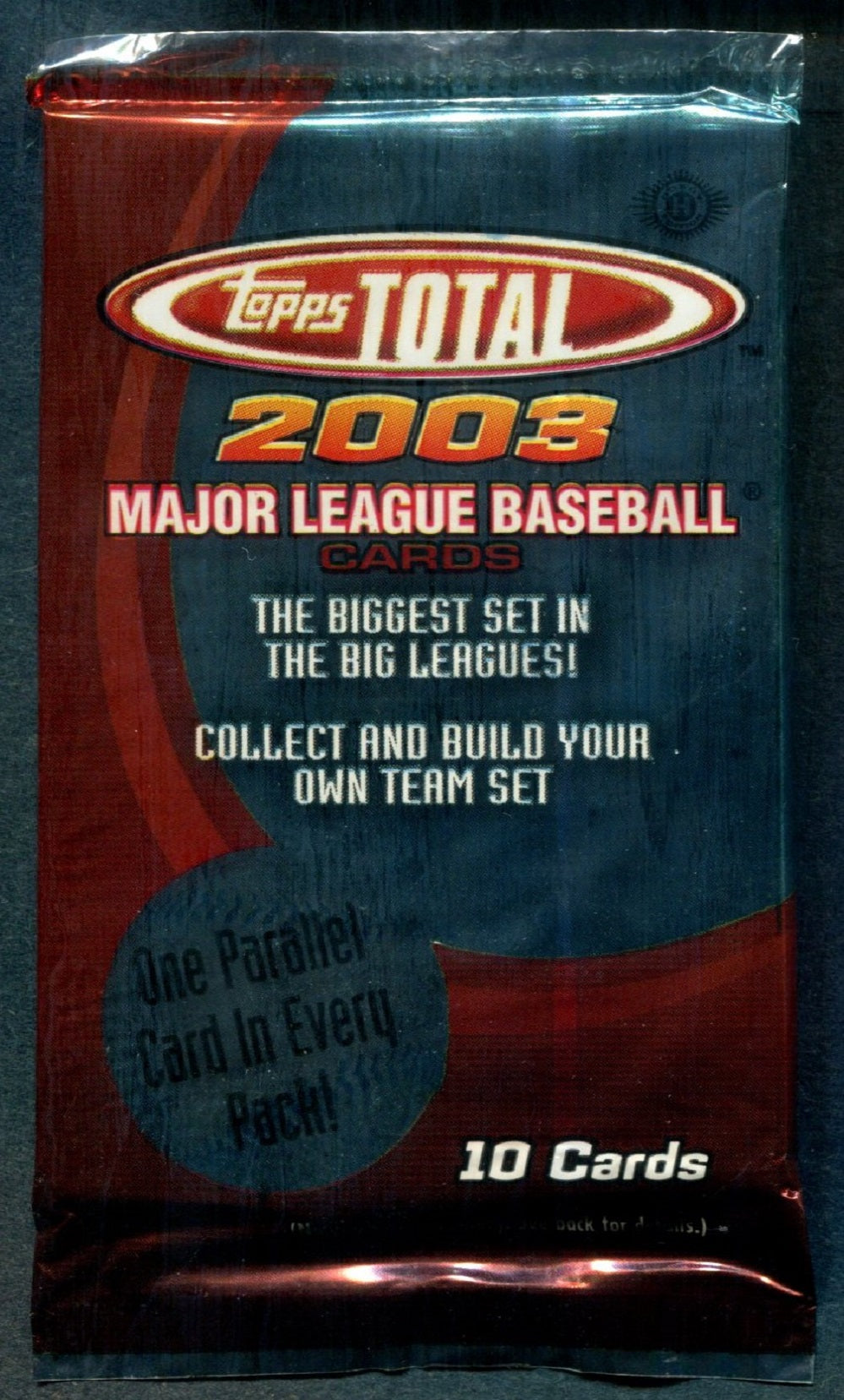 2003 Topps Total Baseball Unopened Pack (Hobby) (10)