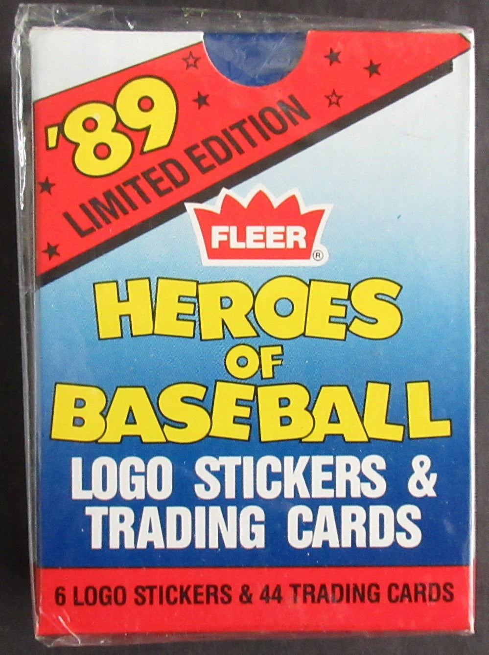 1989 Fleer Heroes of Baseball Factory Set