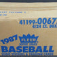 1987 Fleer Baseball Limited Edition Baseball Superstars Factory Set Case (00675) (4/24)