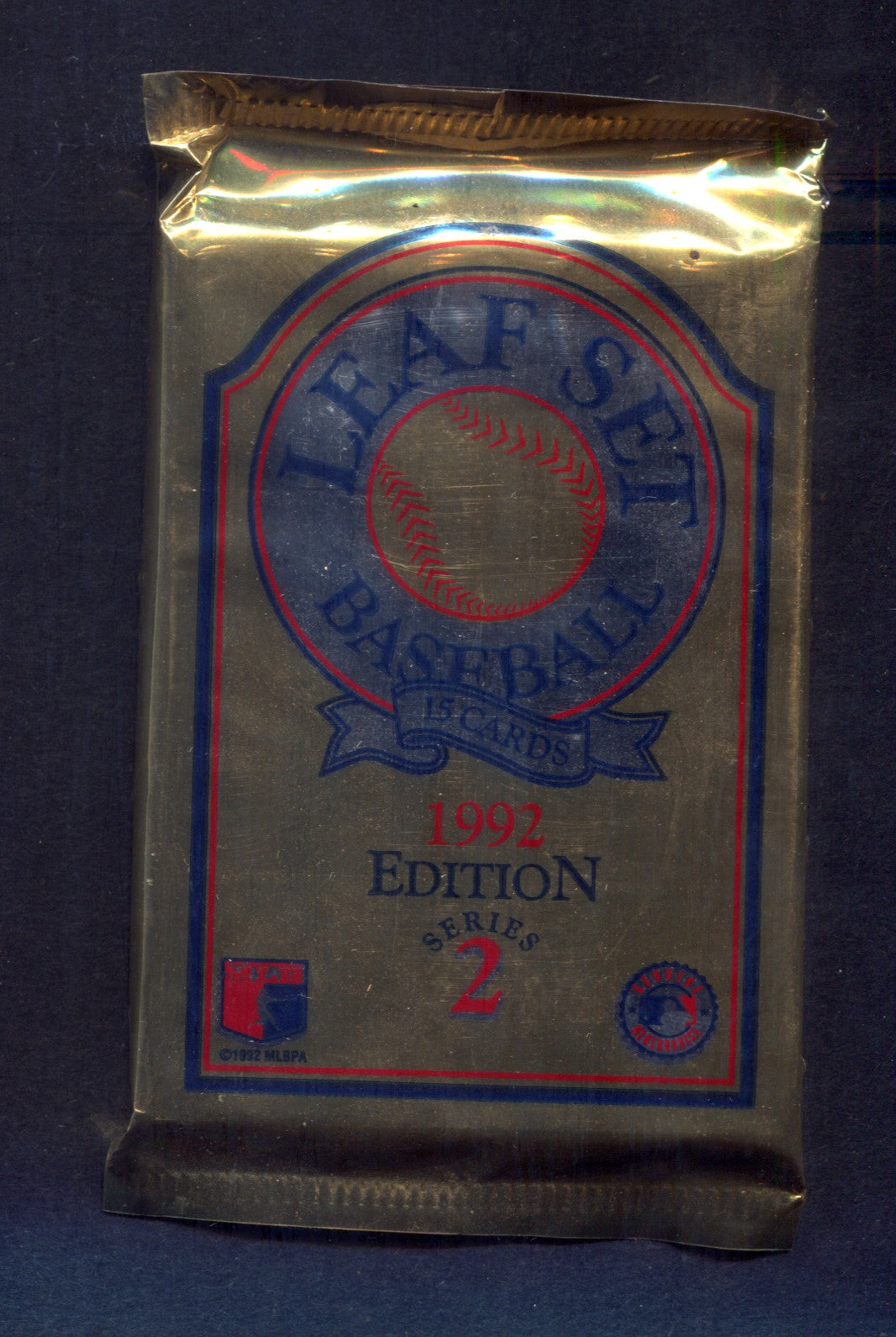1992 Leaf Baseball Unopened Series 2 Pack (15)