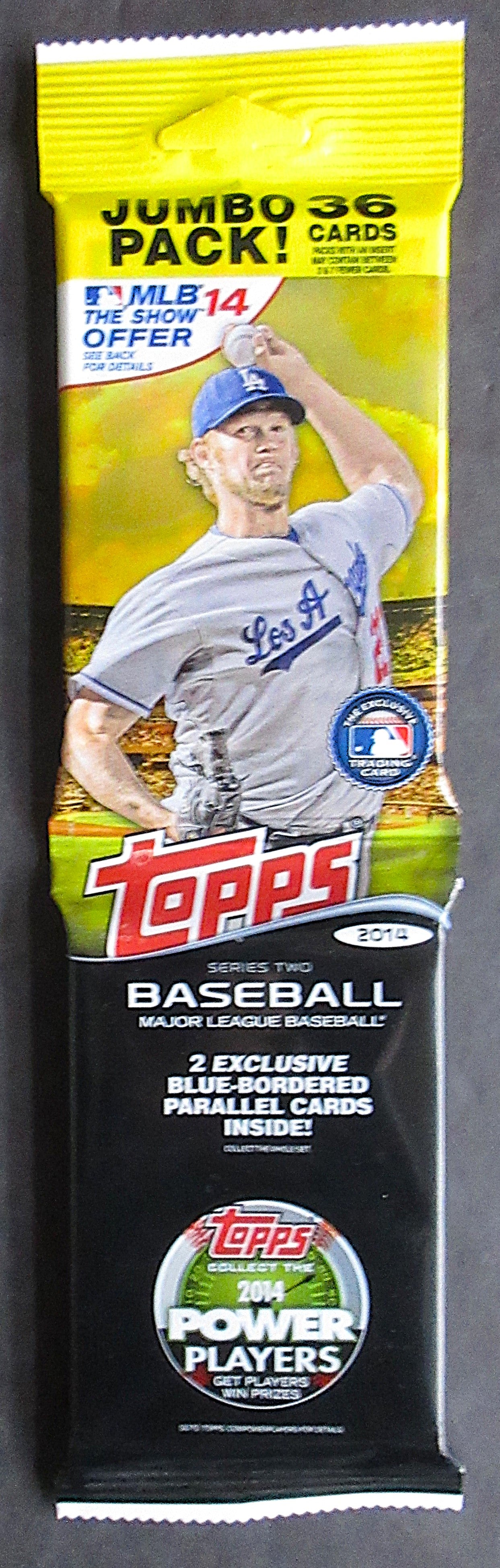 2014 Topps Basebal Unopened Series 2 Jumbo Pack (36)