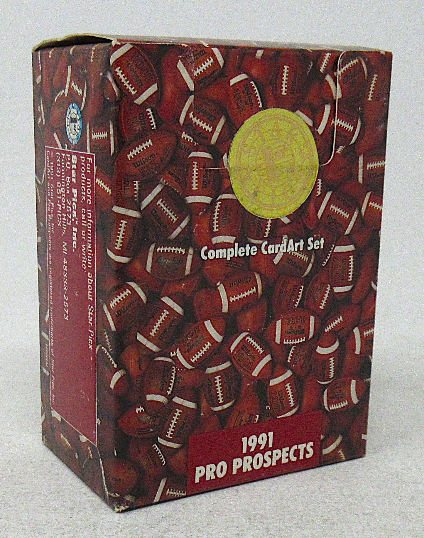 1991 Star Pics Football Pro Prospects Factory Set (112)