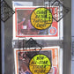 1989/90 Fleer Basketball Unopened Rack Pack (BBCE) (Jordan Top) (27124)