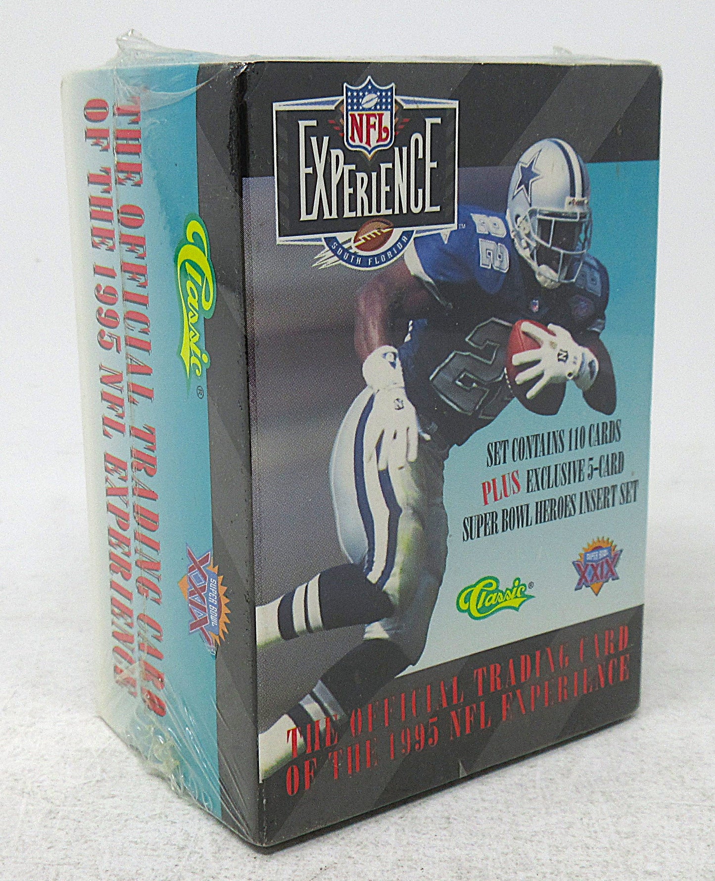 1995 Classic Football NFL Experience Factory Set (110 and 5)