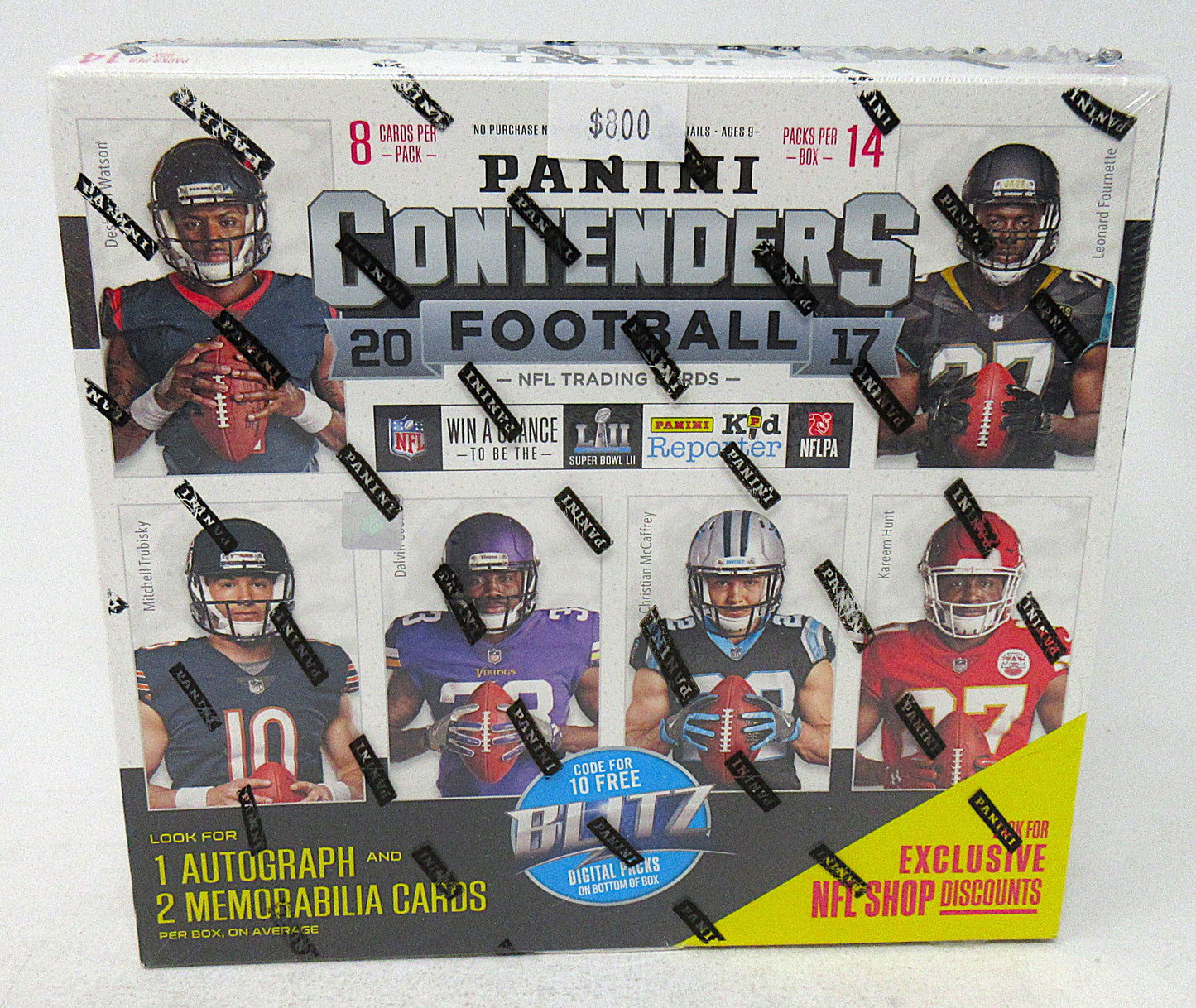 2017 Panini Contenders Football Mega Box (14/8)
