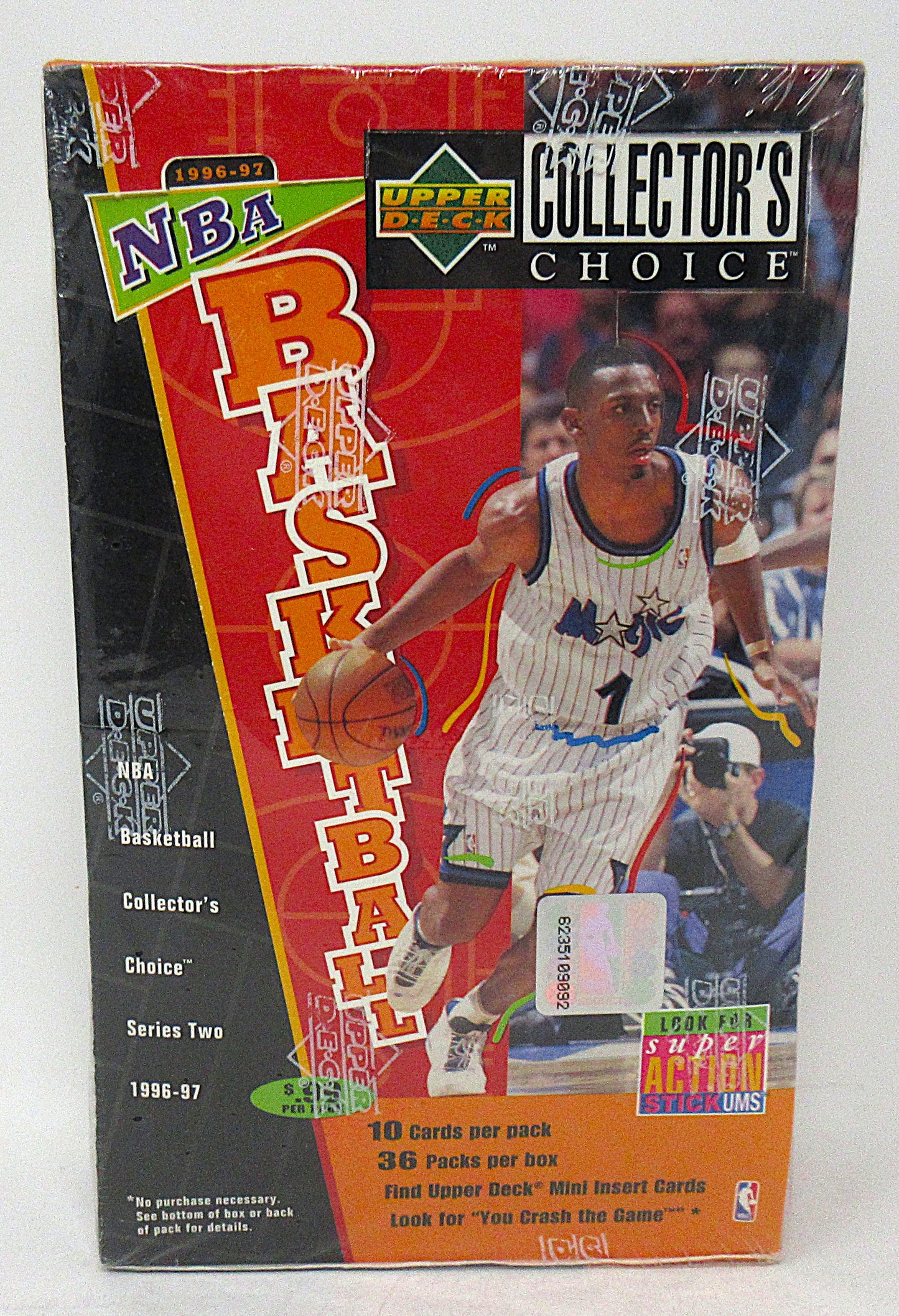 1996/97 Upper Deck Collector's Choice Basketball Series 2 Box (Pre-Priced) (36/10)