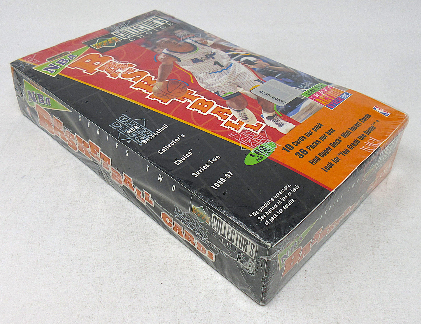 1996/97 Upper Deck Collector's Choice Basketball Series 2 Box (Pre-Priced) (36/10)