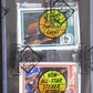 1989/90 Fleer Basketball Unopened Rack Pack (BBCE) (Jordan Top) (27125)