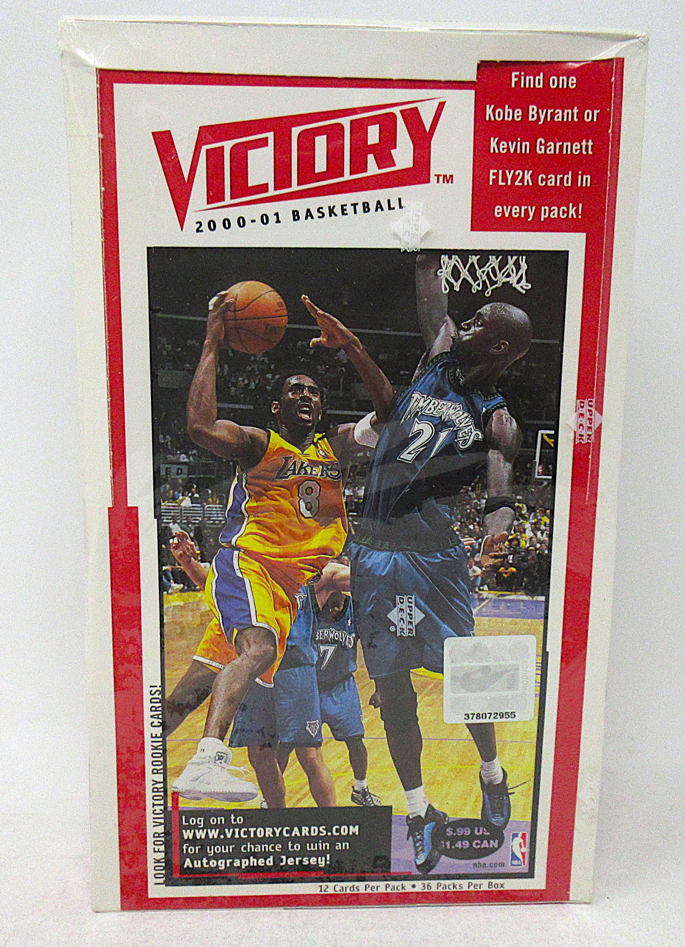 2000/01 Upper Deck Victory Basketball Box (Pre-Priced) (36/12)