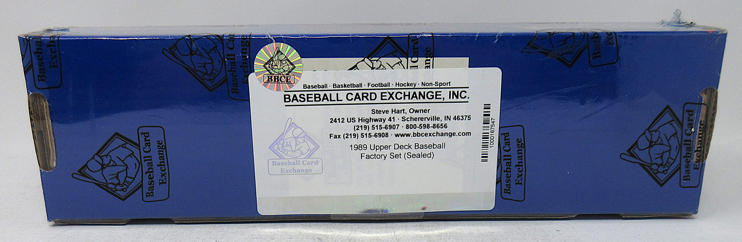 1989 Upper Deck Baseball Factory Set (Factory Sealed) (BBCE)