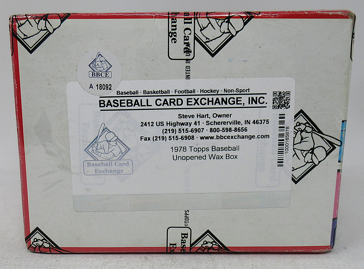 1978 Topps Baseball Unopened Wax Box (BBCE) (A18092)