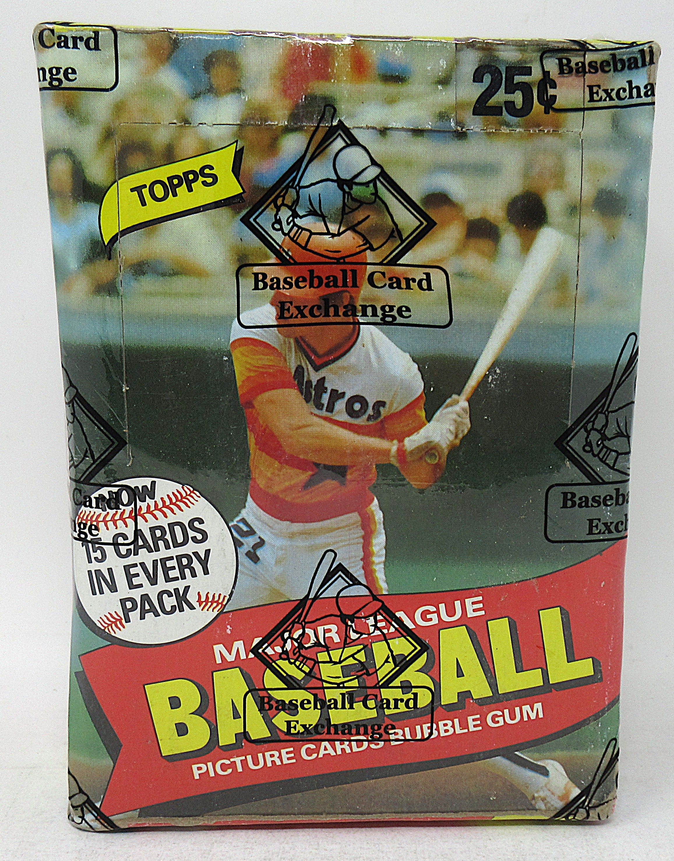 1980 Topps Baseball Unopened Wax Box (BBCE) (A18093)