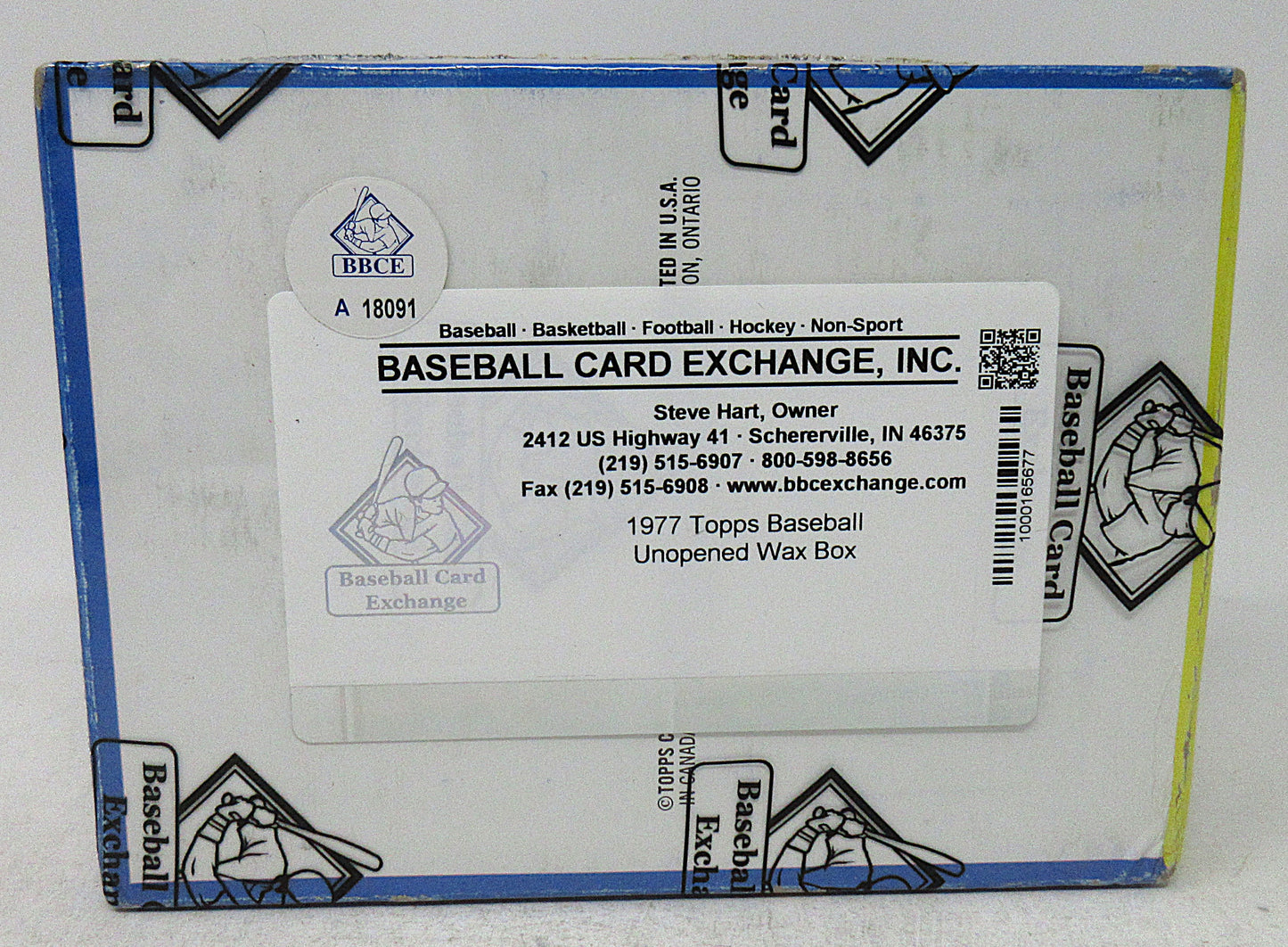 1977 Topps Baseball Unopened Wax Box (BBCE) (A18091)