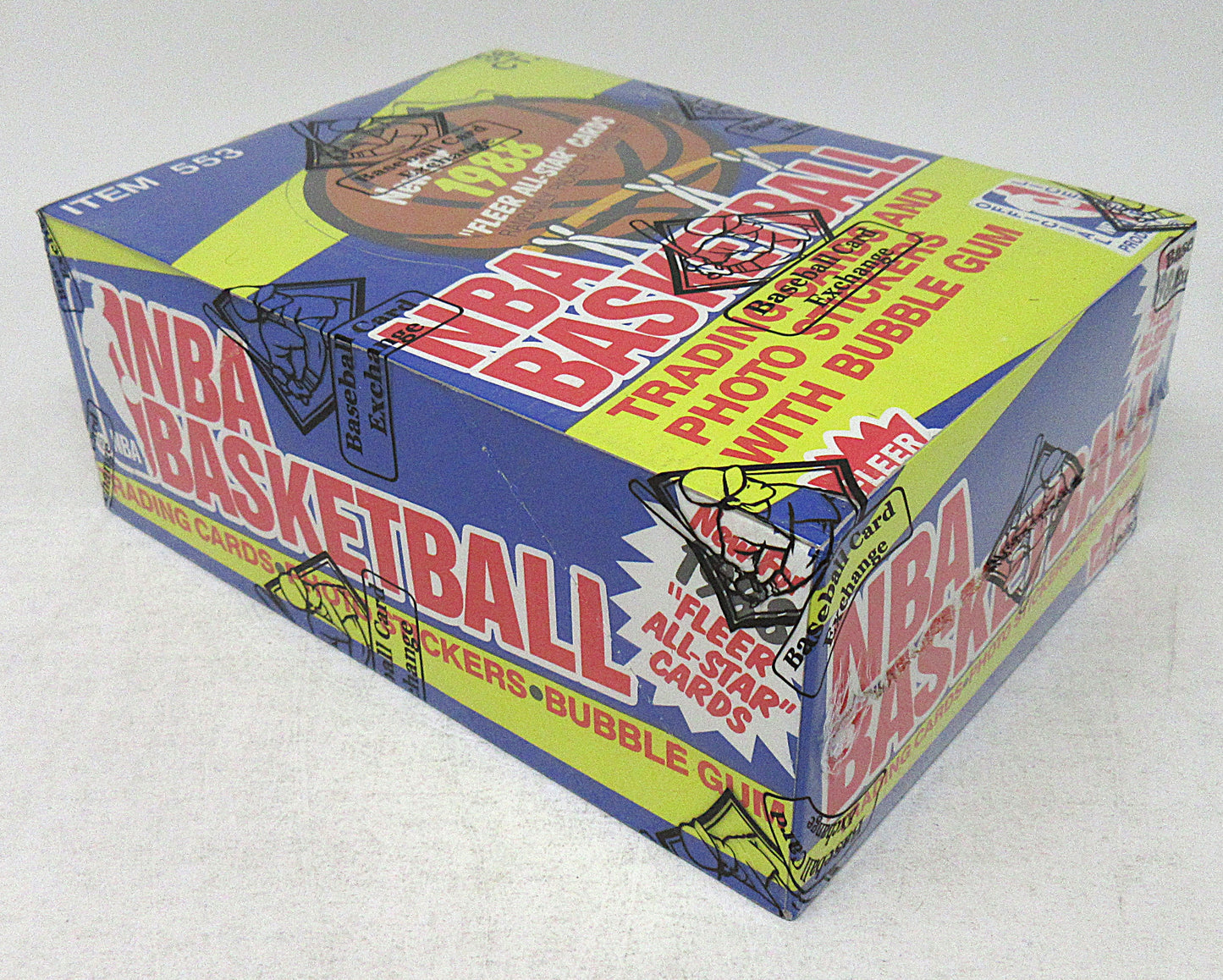 1988 1988/89 Fleer Basketball Unopened Wax Box (BBCE) (A18179)