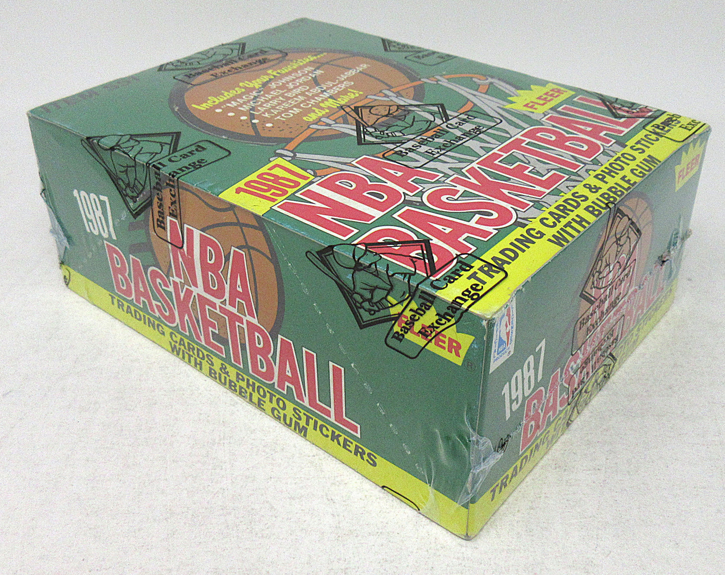 1987 1987/88 Fleer Basketball Unopened Wax Box (BBCE) (X2015)