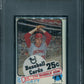 1973 Topps Baseball Unopened All Series Cello Pack PSA 7 *0243