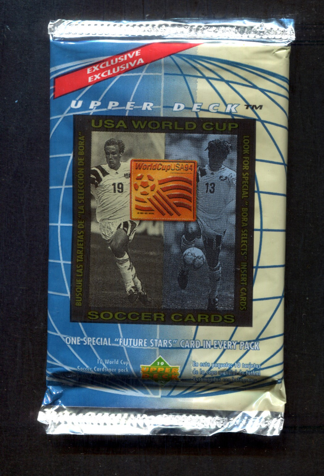 1993 Upper Deck World Cup USA Soccer Unopened Pack (10)