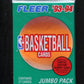 1993/94 Fleer Basketball Series 1 Unopened Jumbo Pack (27)