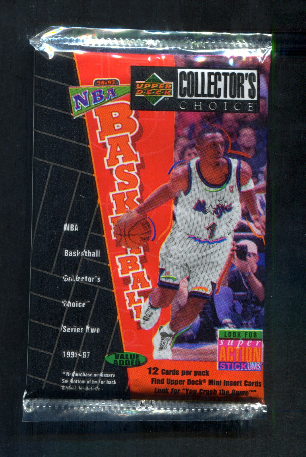 1996/97 Upper Deck Collector's Choice Basketball Unopened Series 2 Pack (12)