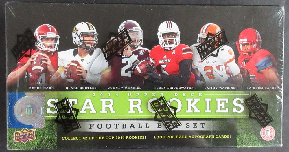 2014 Upper Deck Football Star Rookies Factory Set (42)