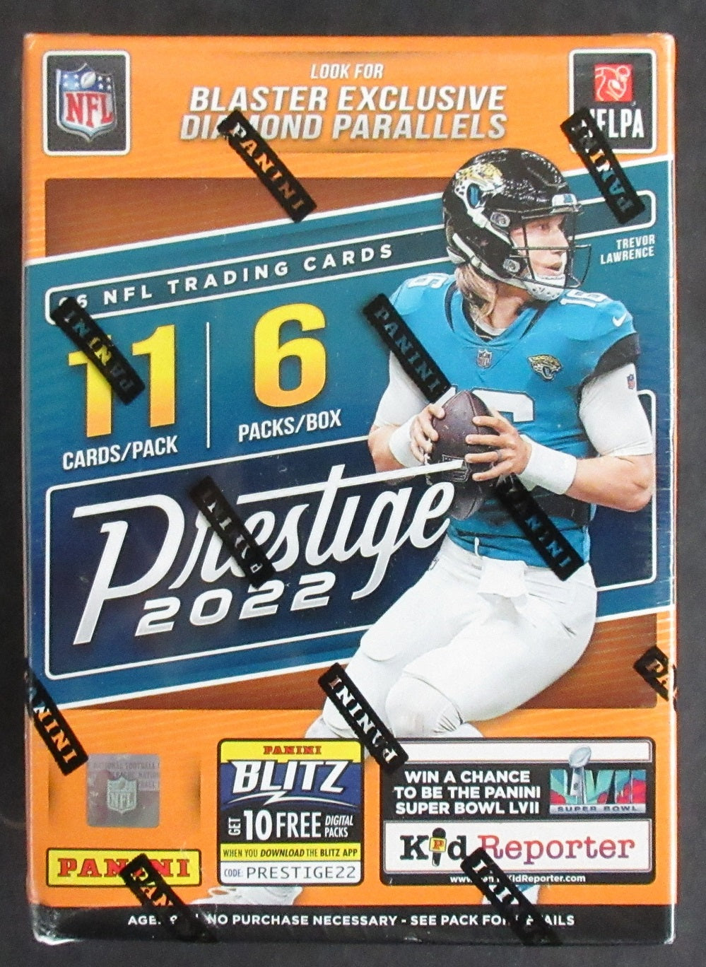 2022 Panini Prestige Football Blaster Box (6/11)