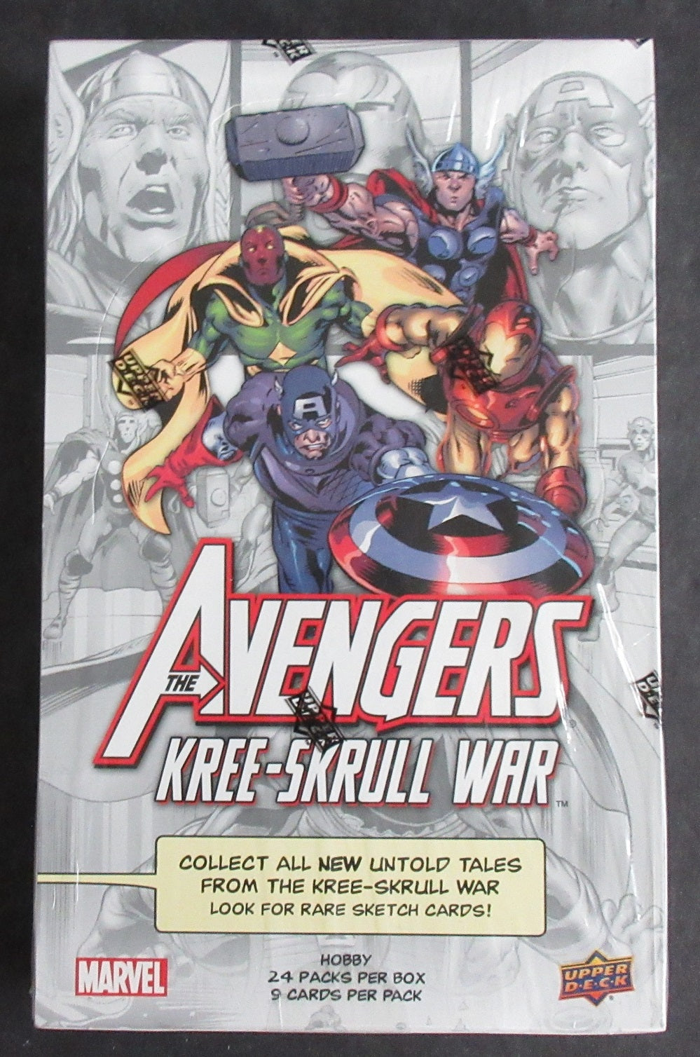 2011 Upper Deck Marvel The Avengers Kree-Skrull War Box (Hobby) (24/9)