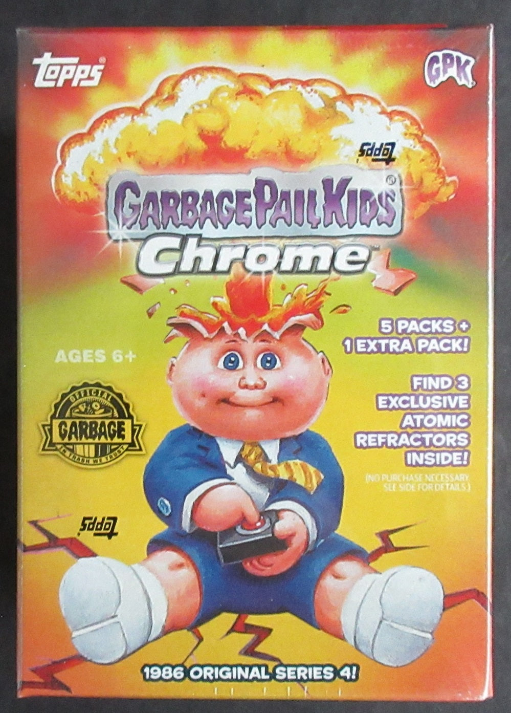 2021 Topps Chrome Garbage Pail Kids Series 4 Blaster Box (6/4)