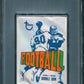 1972 Topps Football Unopened 2nd Series Wax Pack PSA 8