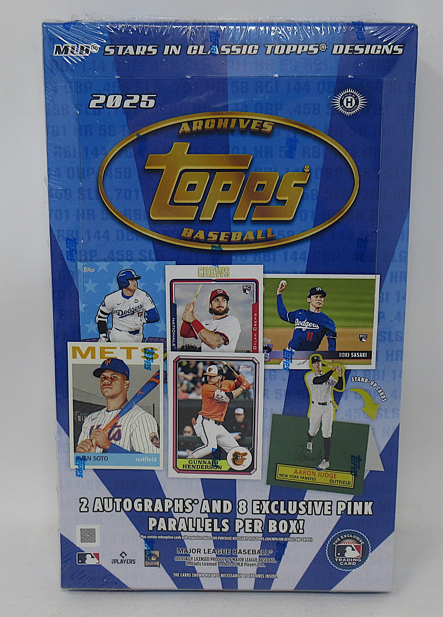 2025 Topps Archives Baseball Box (Hobby) (24/8)
