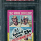 1975 Topps Baseball Unopened Cello Pack PSA 9 Rice Top McCovey Back *6373