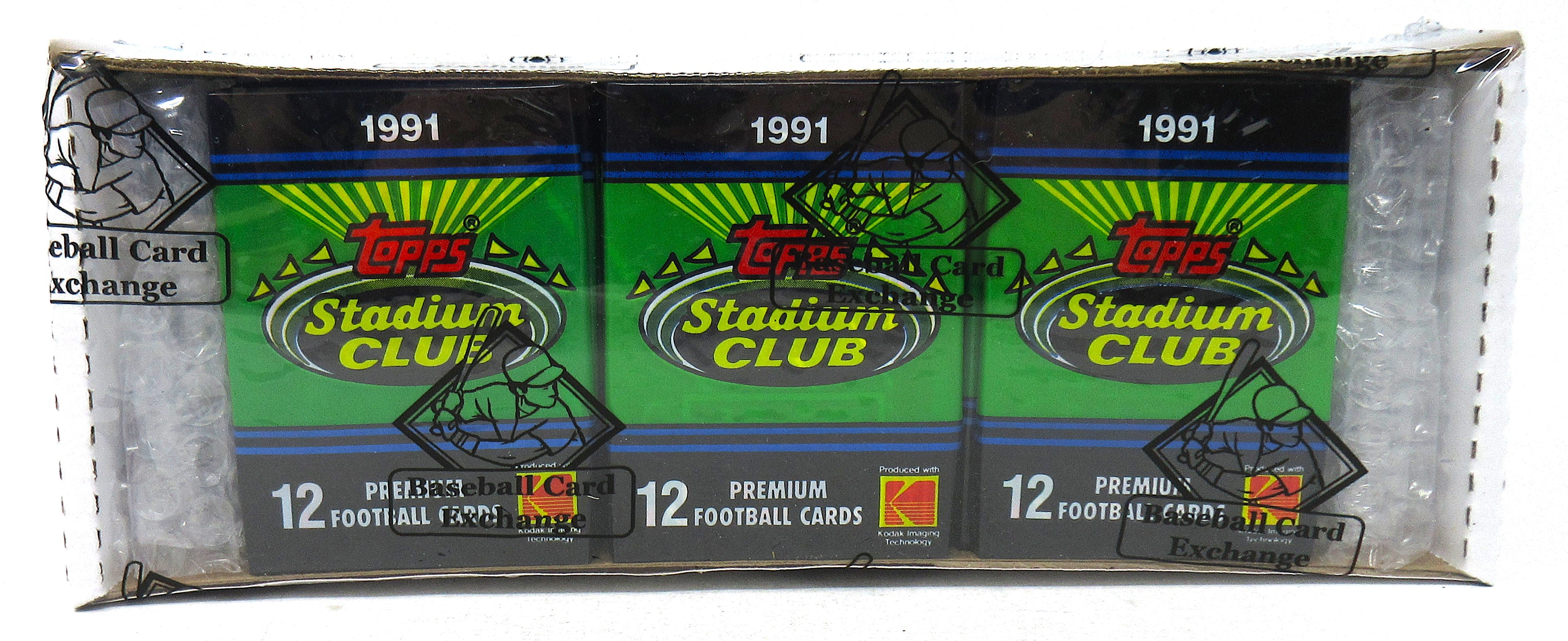 1991 Topps Stadium Club Football Unopened Pack (Lot of 36) (BBCE)