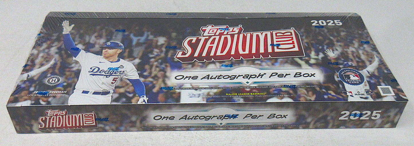2025 Topps Stadium Club Baseball Box (Hobby) (16/8)