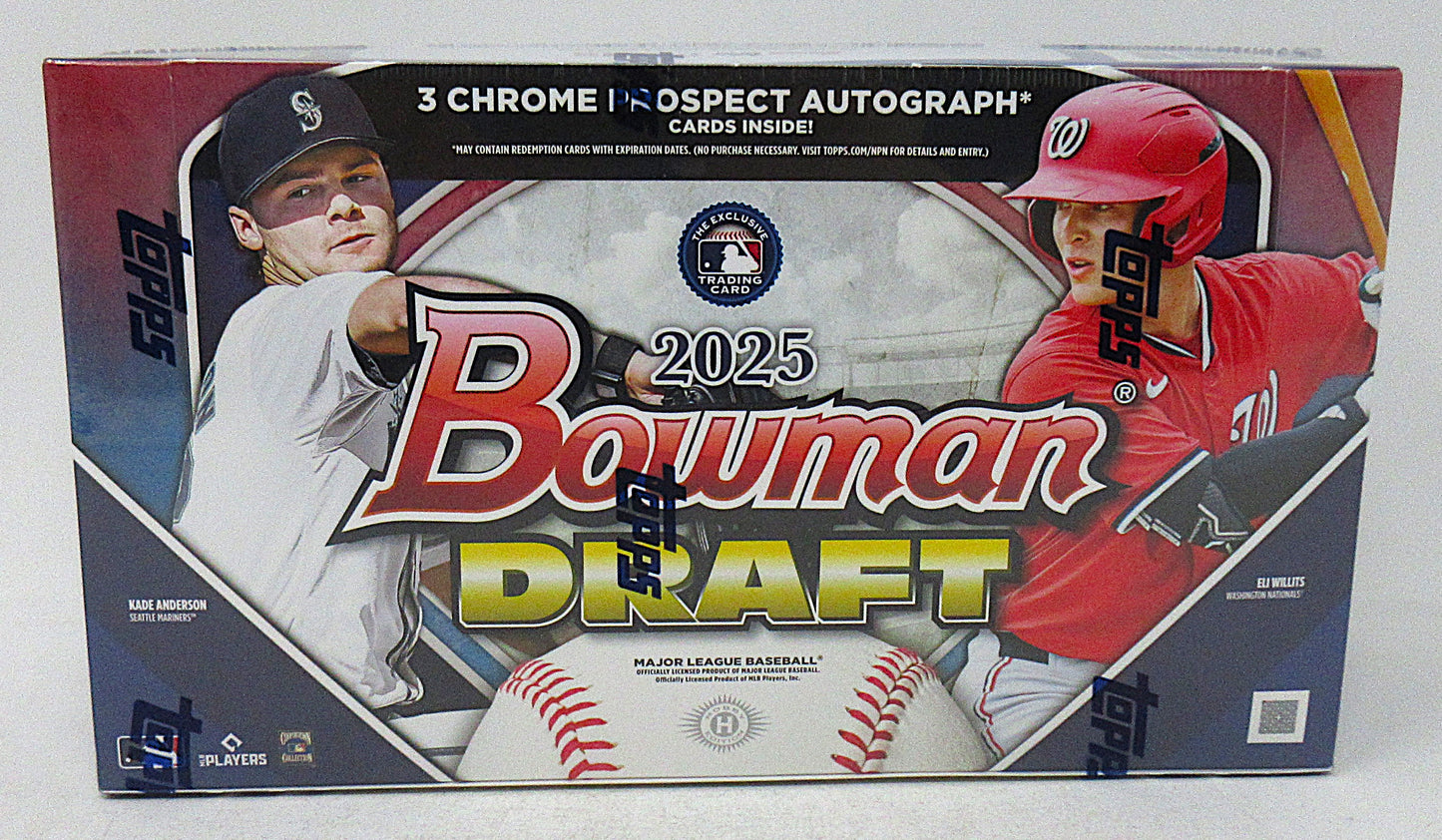 2025 Bowman Draft Baseball Jumbo Box (Hobby) (12/32)