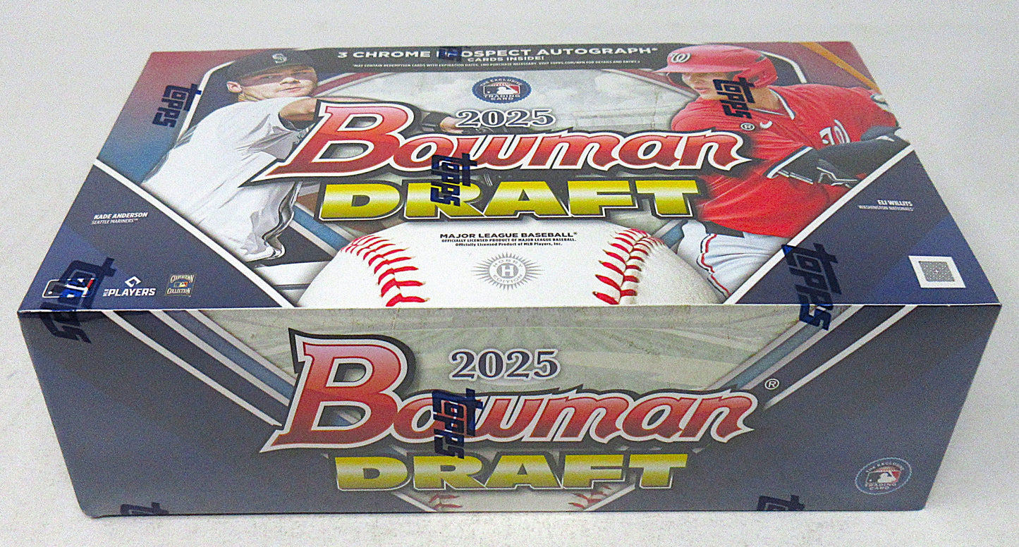2025 Bowman Draft Baseball Jumbo Box (Hobby) (12/32)