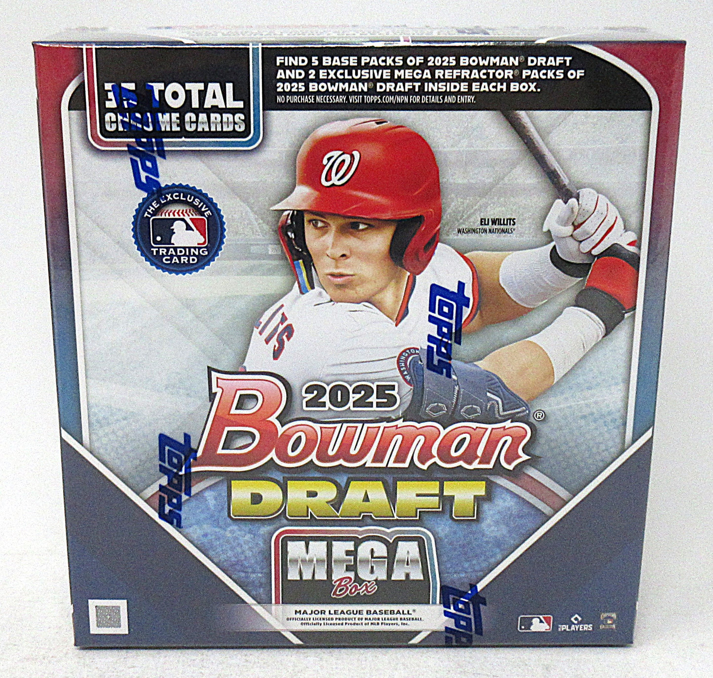 2025 Bowman Draft Baseball Mega Box (5/5 and 2/5)