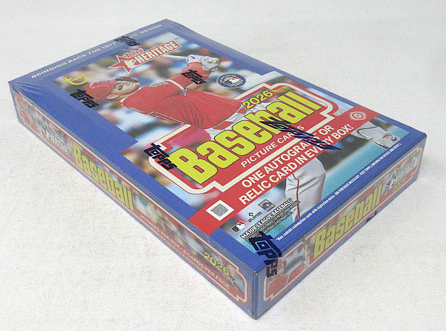 2026 Topps Heritage Baseball Box (Hobby) (20/8)
