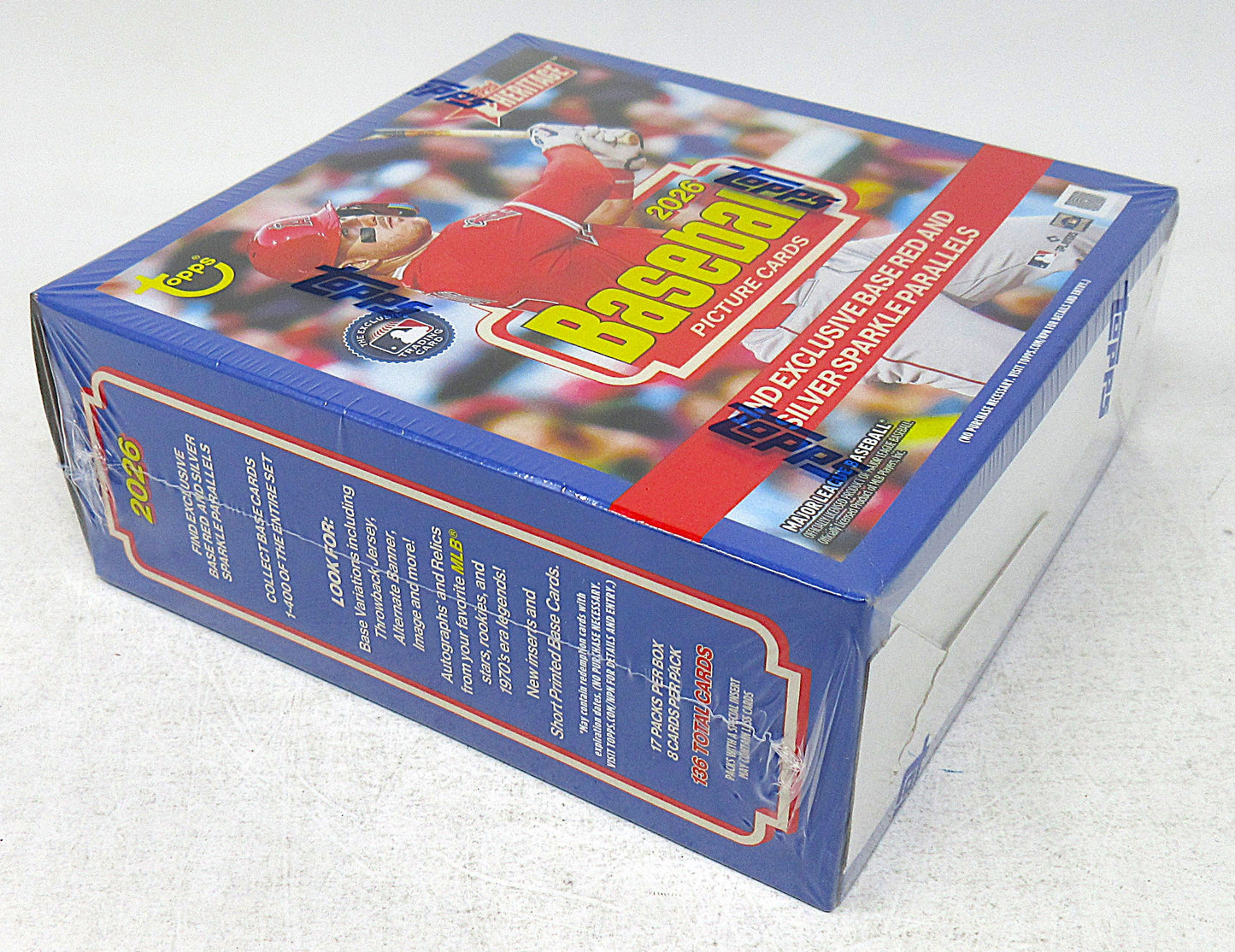 2026 Topps Heritage Baseball Mega Box (17/8)