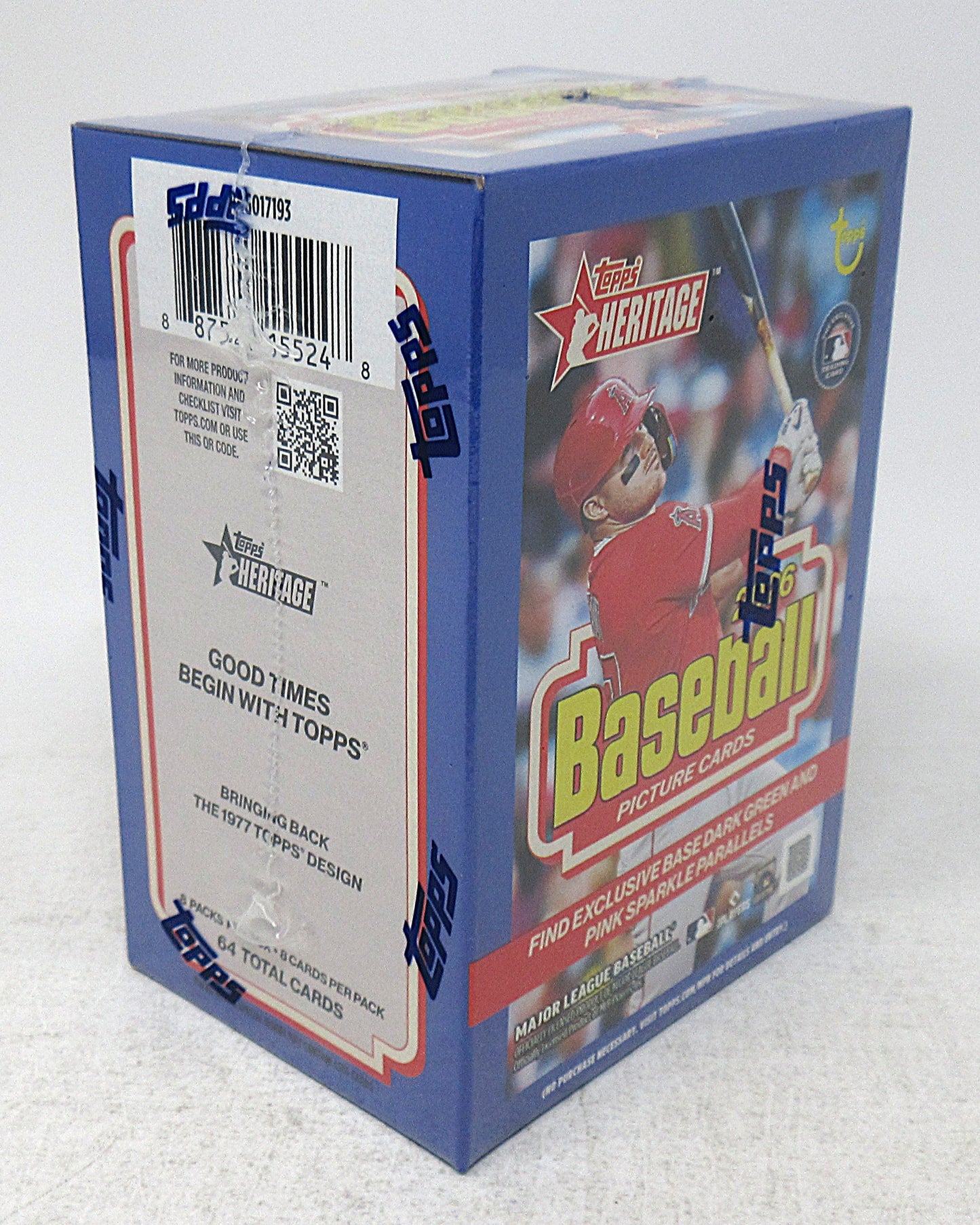 2026 Topps Heritage Baseball Blaster Box (8/8)